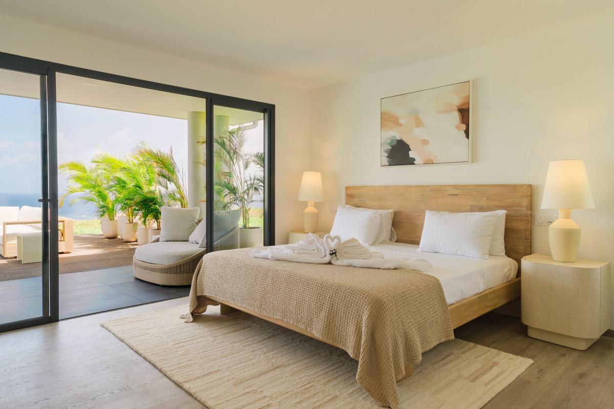 Location villa 4 chambres 8 couchages - côté pergola chambre 1